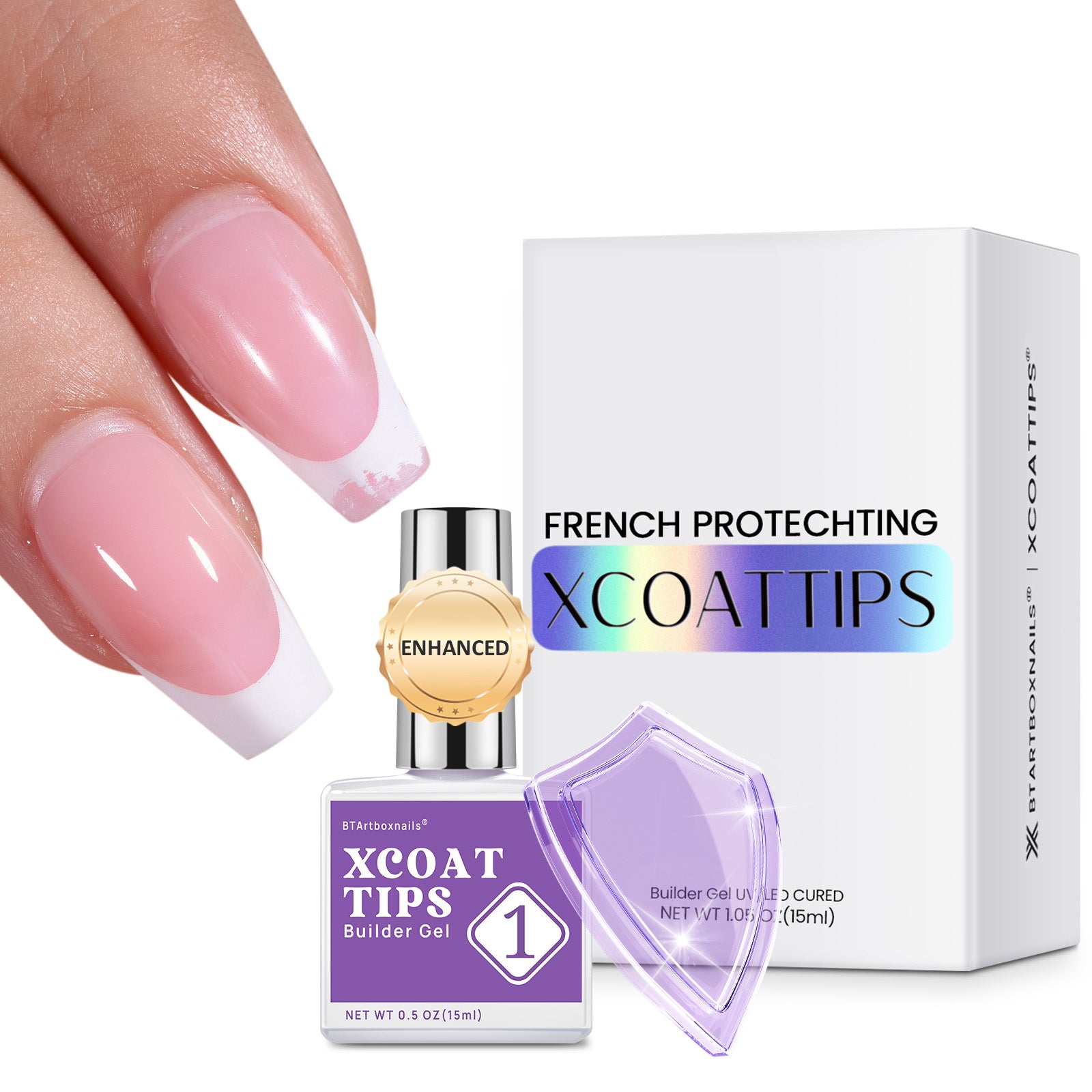 Builder Gel (Enhanced) - XCOATTIPS® French Protecting